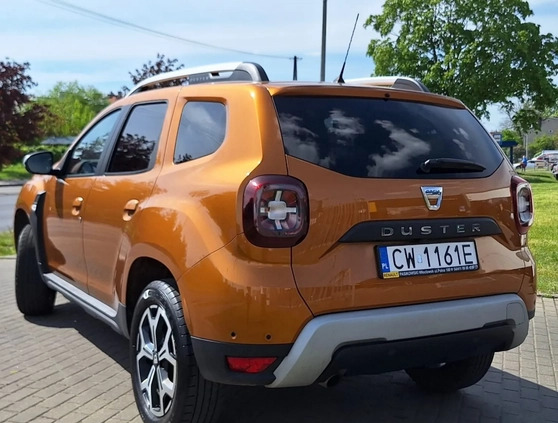 Dacia Duster cena 61500 przebieg: 59000, rok produkcji 2019 z Włocławek małe 16